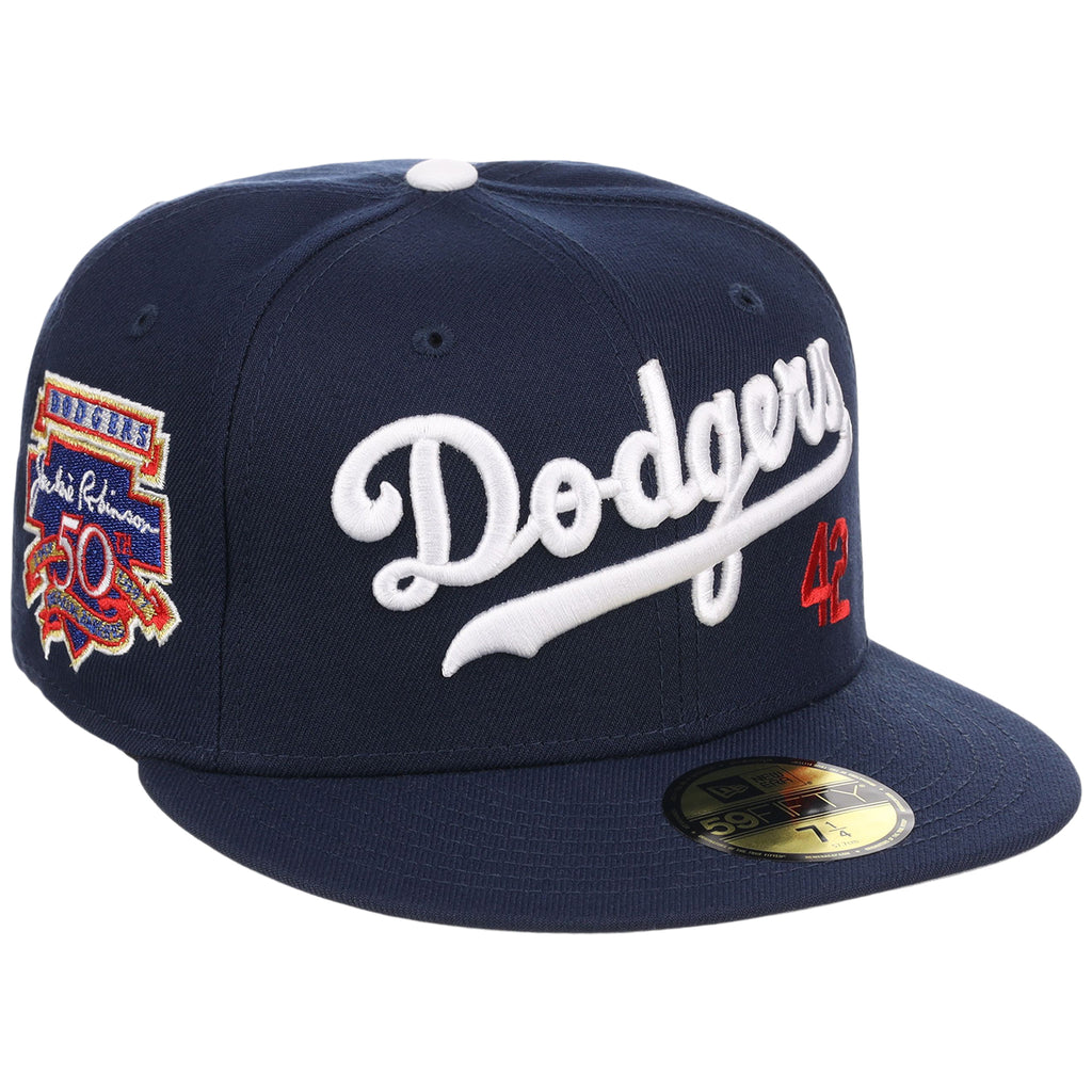 Brooklyn Dodgers Jackie Wordmark #42 (Navy/Navy) - Brooklyn Takeover Variety Pack