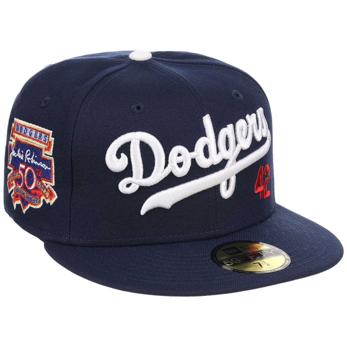Brooklyn Dodgers Jackie Wordmark #42 (Navy/Navy) - Brooklyn Takeover Variety Pack