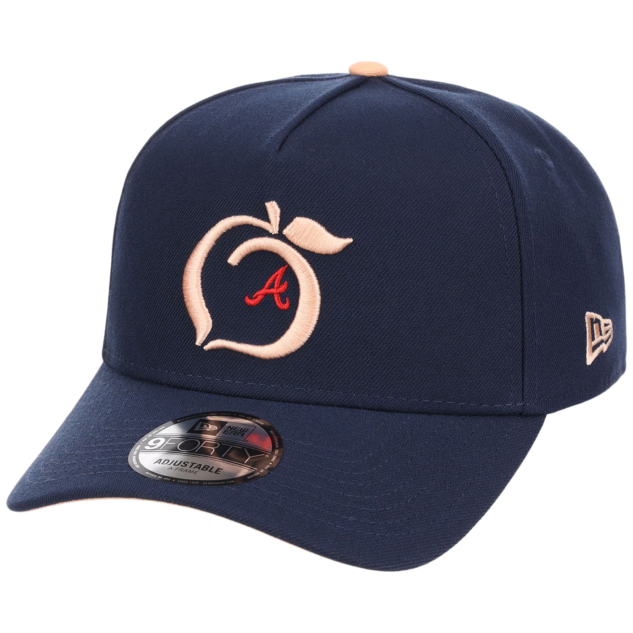 Atlanta Braves Peach Atlanta Crown the City New Era 9FORTY