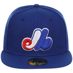 Montreal Expos MLB Cooperstown Authentic Collection New Era 59FIFTY (Royal/Royal)