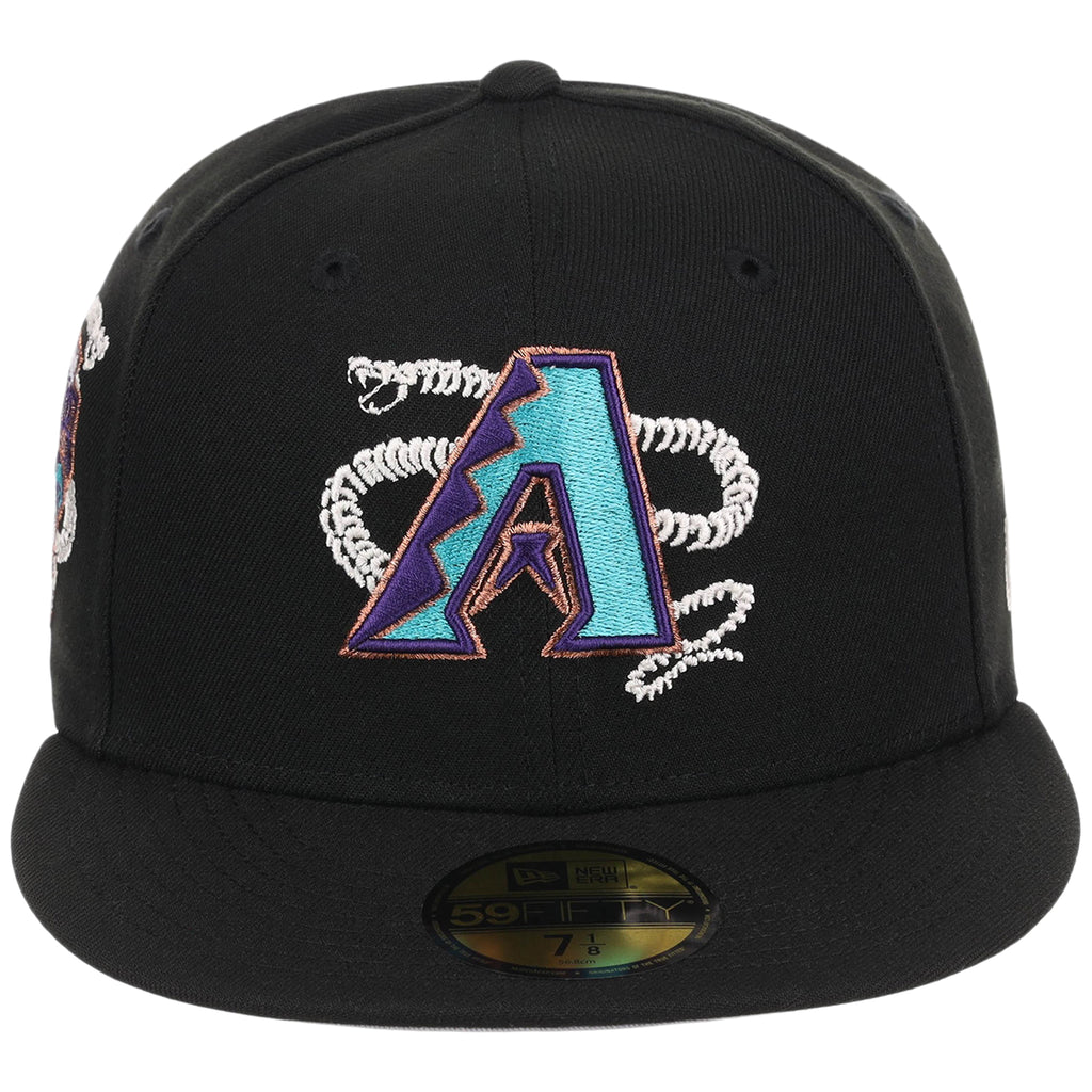 Arizona Diamondbacks Phoenix Crown the City New Era 59FIFTY (Black/Black)