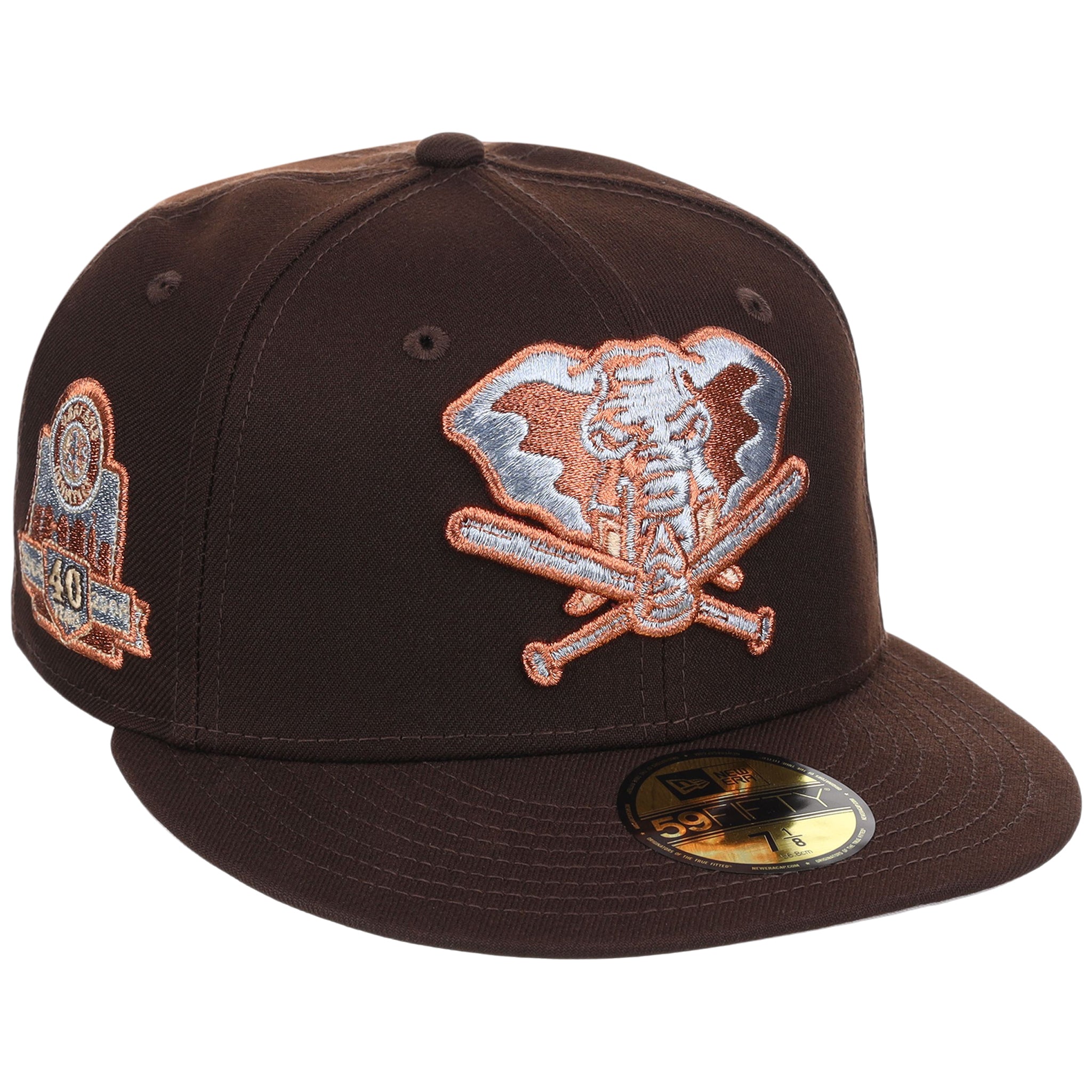 Oakland Athletics MLB Frosted Bark New Era 59FIFTY