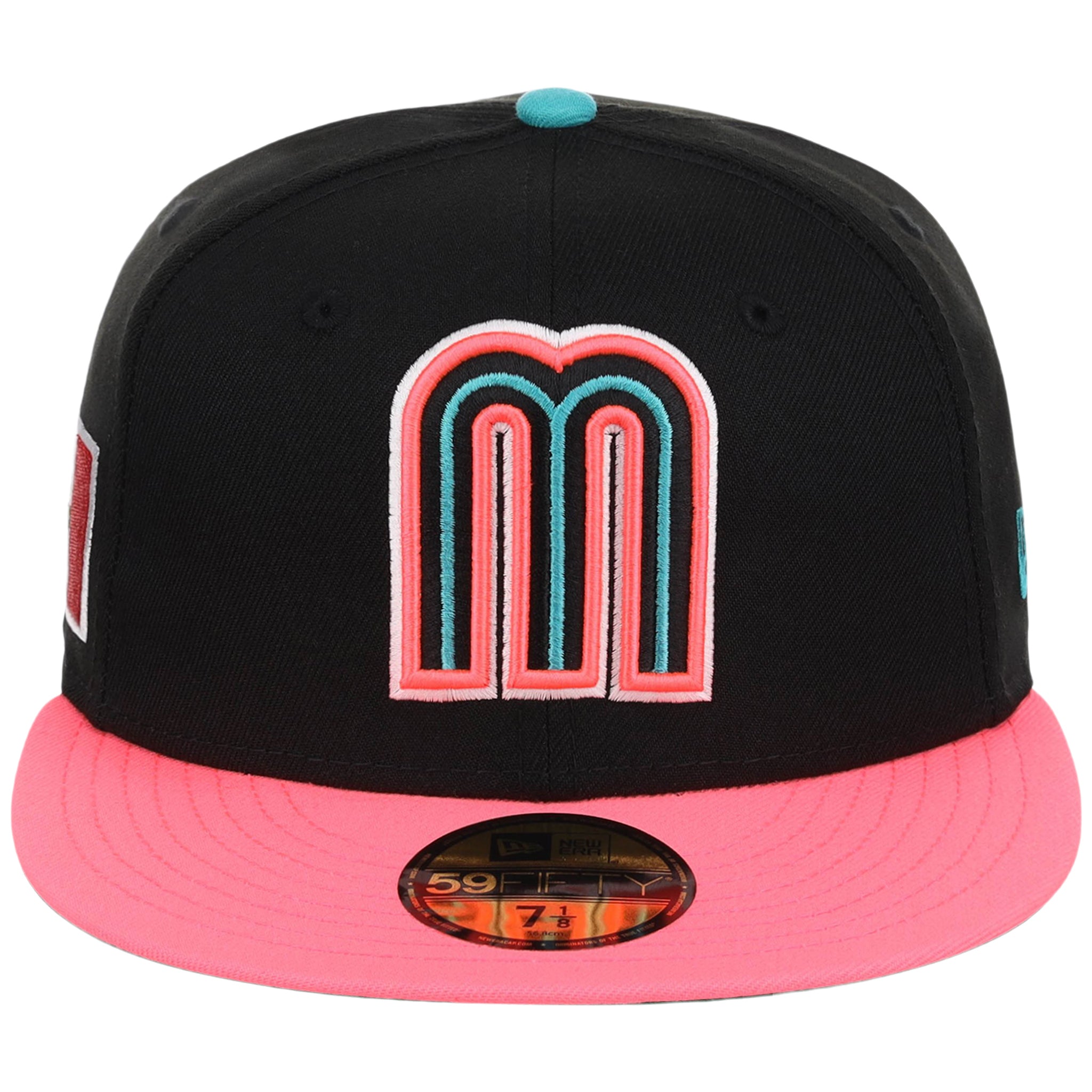 Mexico MLB United by Baseball New Era 59FIFTY (Black/Pink)