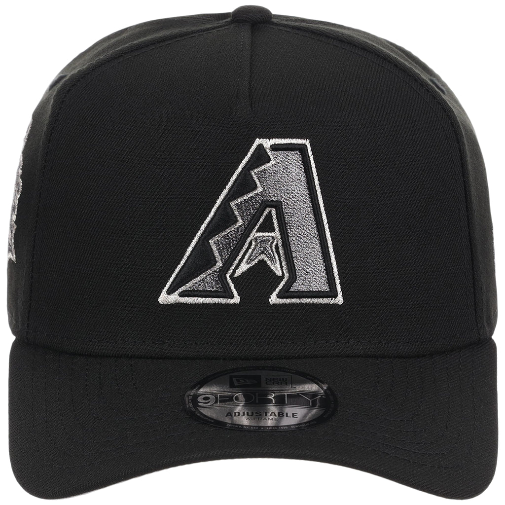 Arizona Diamondbacks MLB Liquid Titanium New Era 9FORTY A-Frame
