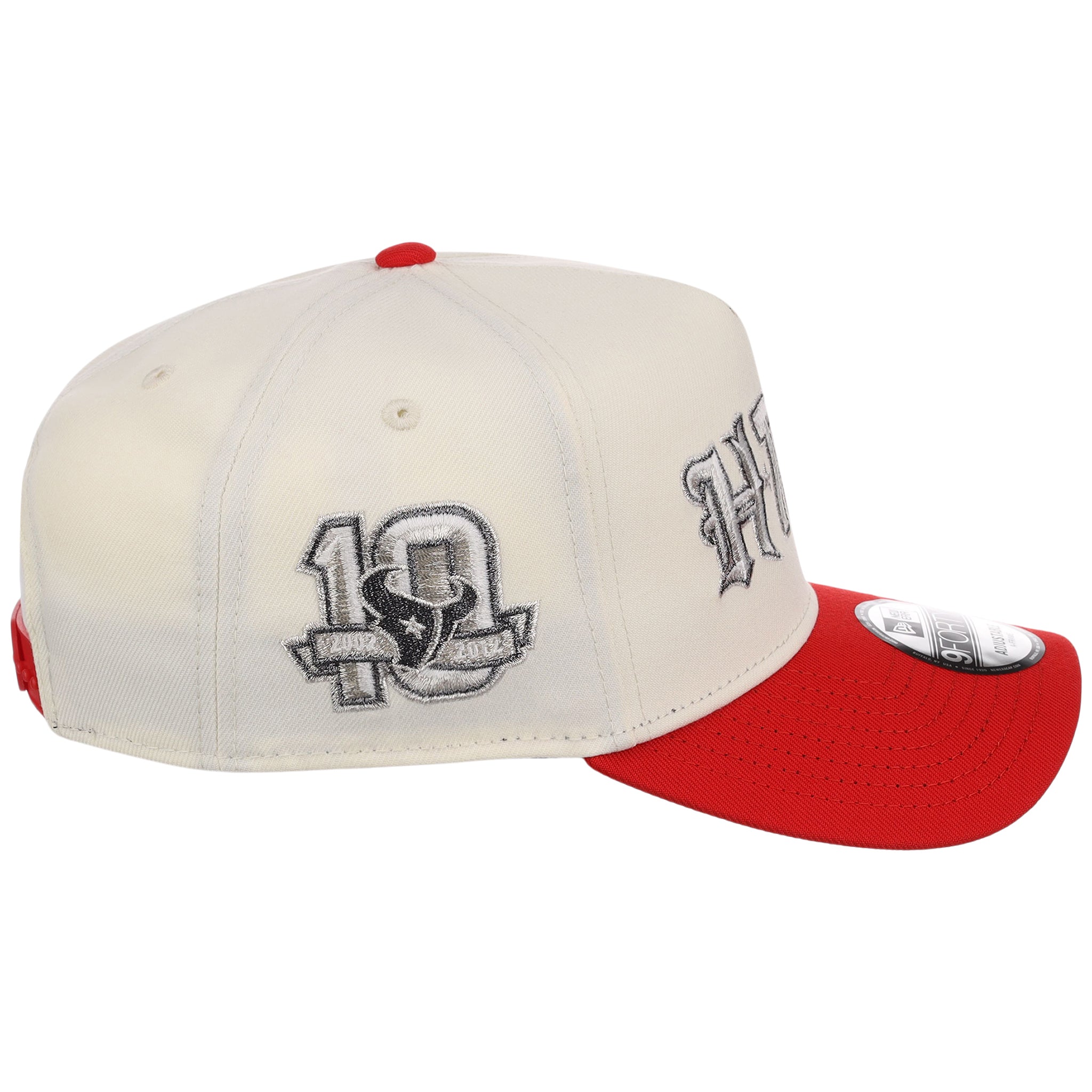 Houston Texans 'H-Town' (Chrome/Red) Houston Crown the City New Era 9FORTY A-Frame