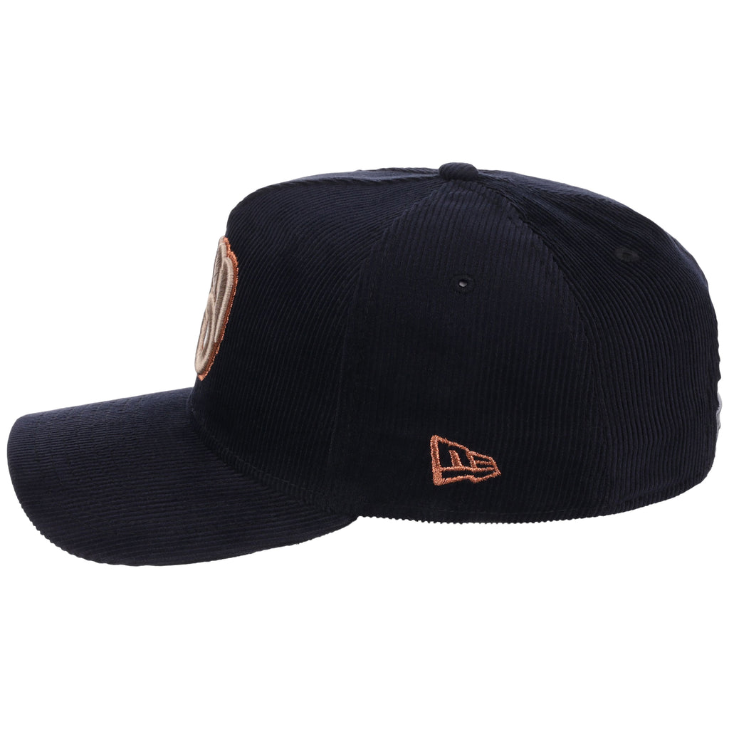 Milwaukee Brewers MLB Navy Cord FASHION CORE New Era 9FORTY A-Frame