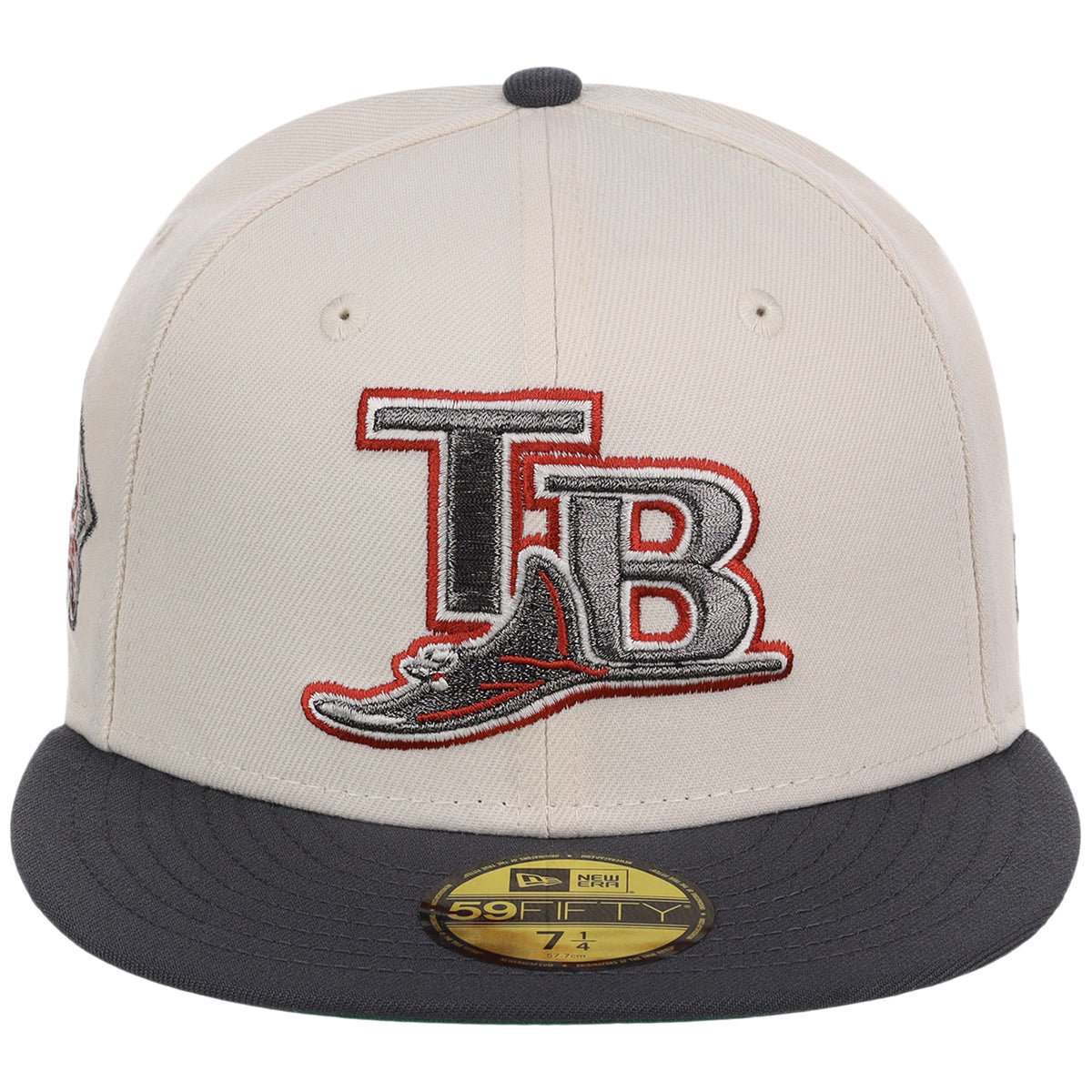 Tampa Bay Rays MLB Cream x Graphite New Era 59FIFTY – 5
