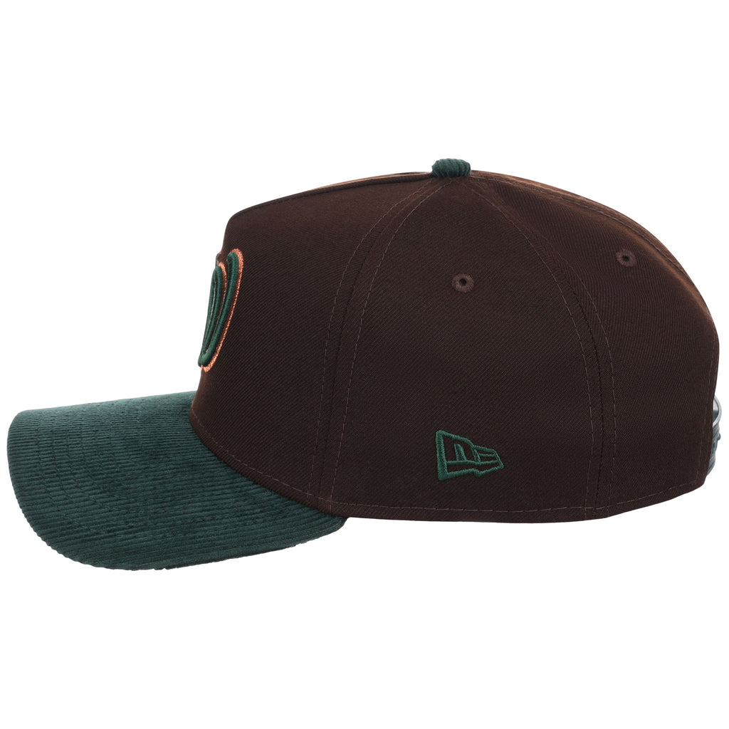 Washington Nationals MLB Forest Ember New Era 9FORTY A-Frame