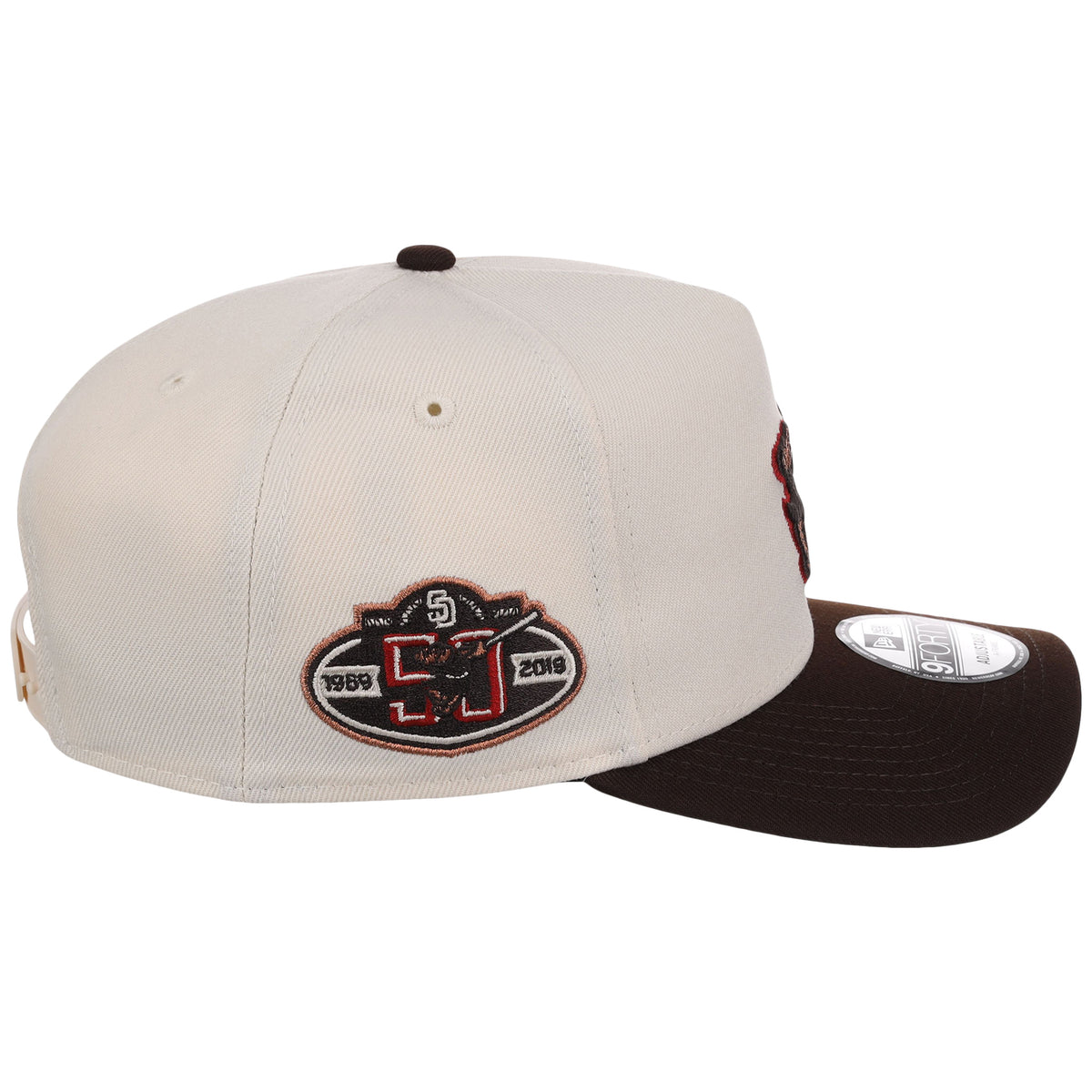 San Diego Padres MLB Burnished Clay New Era 9FORTY A-Frame – 3