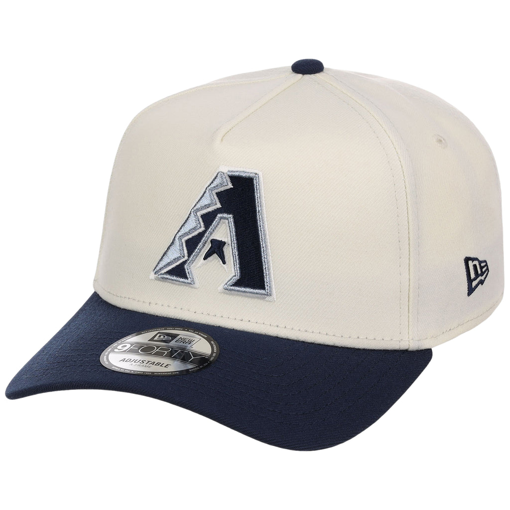 Arizona Diamondbacks MLB Chrome x Navy FASHION CORE New Era 9FORTY A-Frame