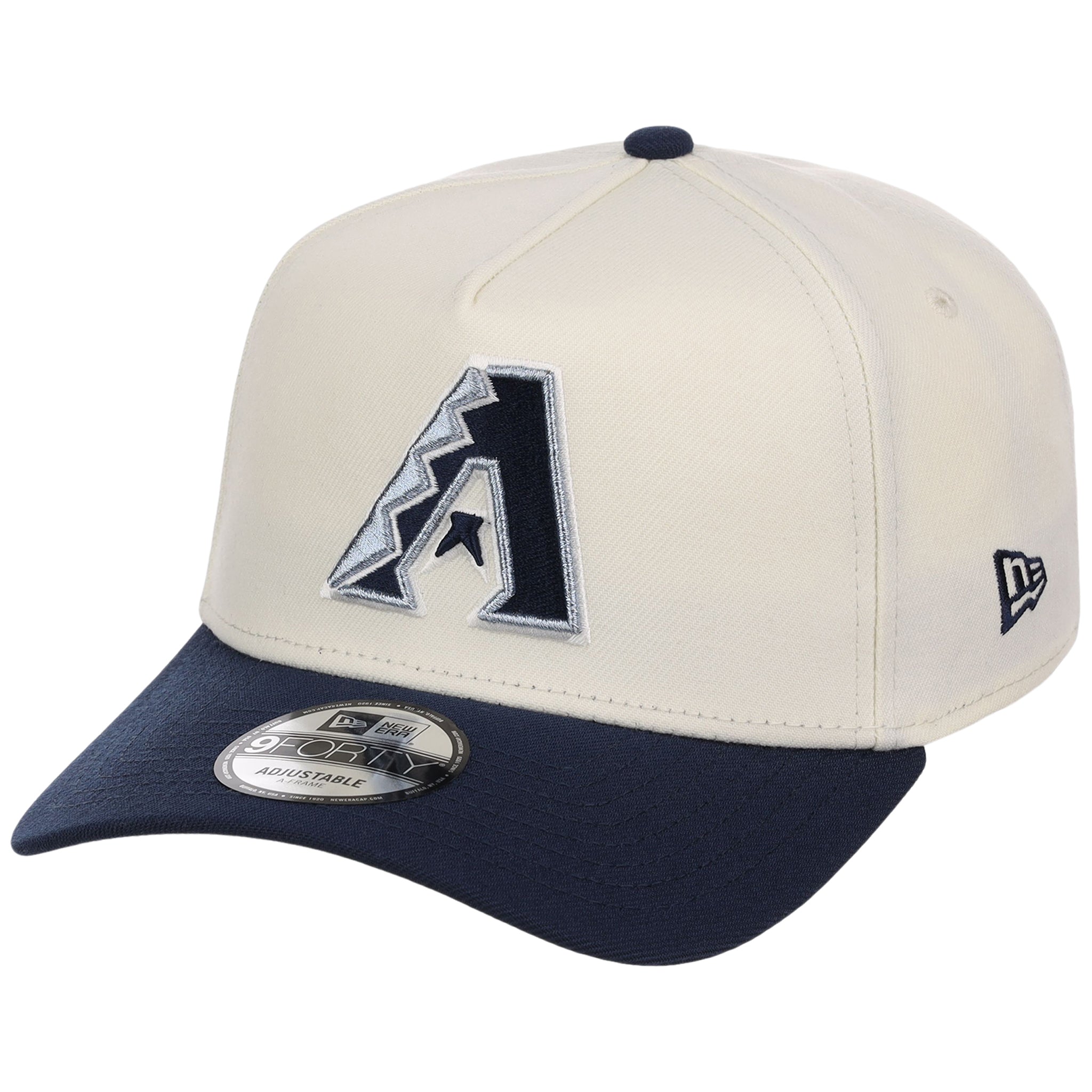 Arizona Diamondbacks MLB Chrome x Navy FASHION CORE New Era 9FORTY A-Frame