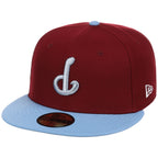 Philadelphia Phillies MLB Flipmode 2.0 New Era 59FIFTY (Cardinal/Sky/Gray)