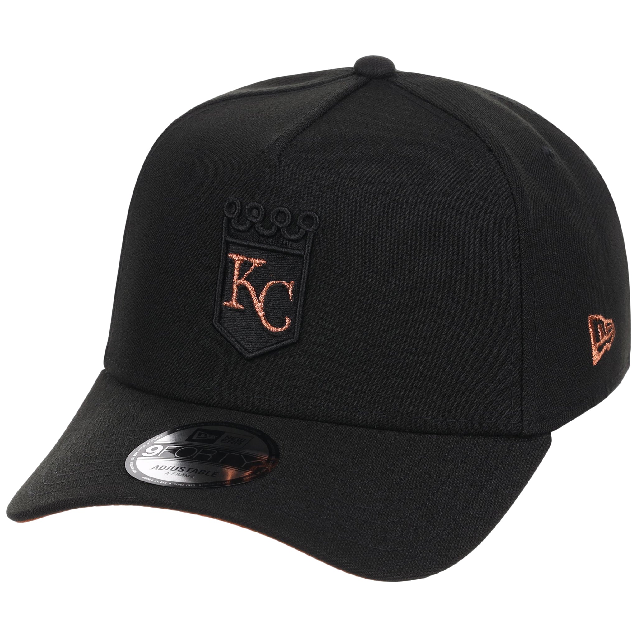Kansas City Royals MLB Black x Rust FASHION CORE New Era 9FORTY A-Frame