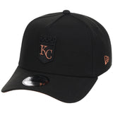 Kansas City Royals MLB Black x Rust FASHION CORE New Era 9FORTY A-Frame