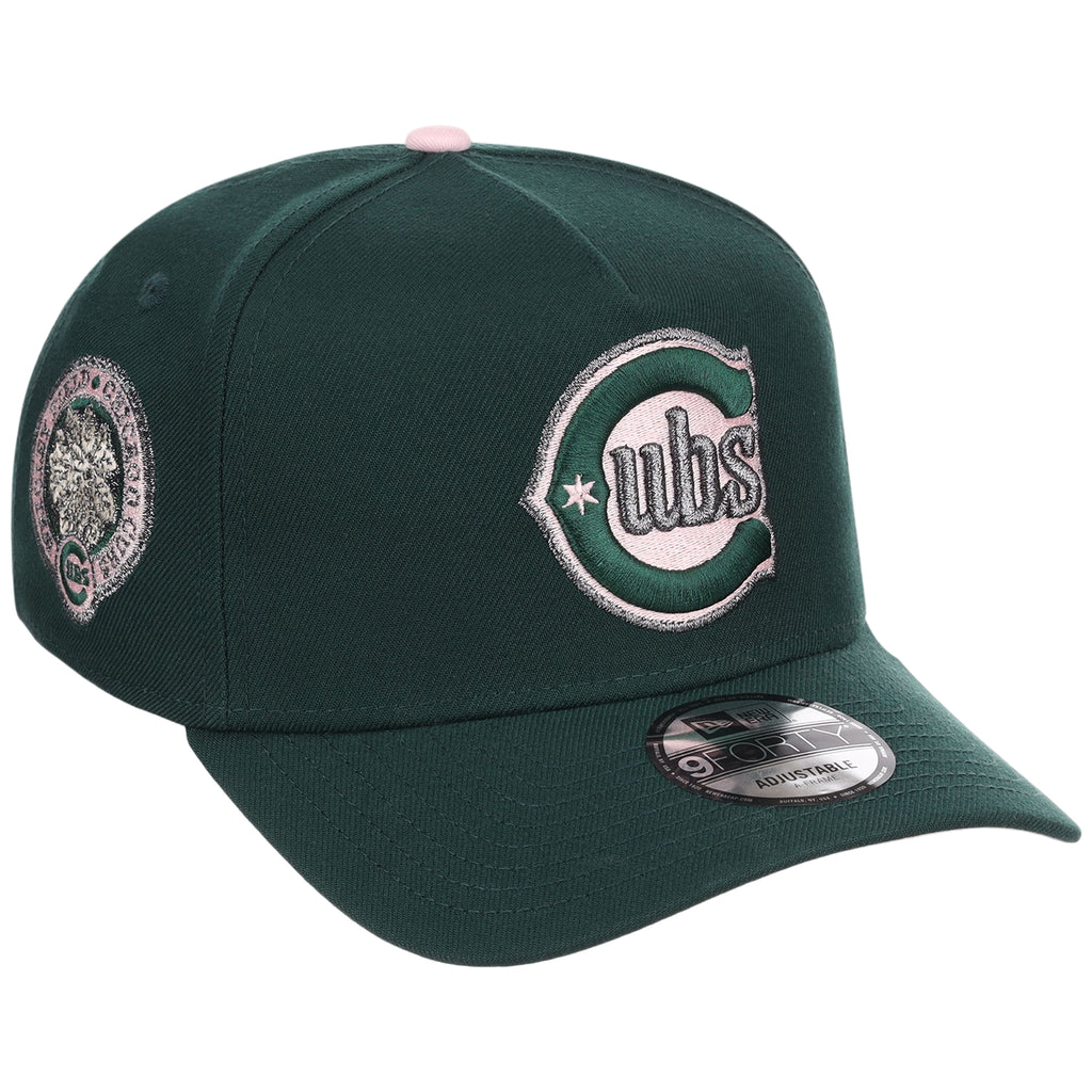 Chicago Cubs MLB Emerald Bloom New Era 9FORTY A-Frame