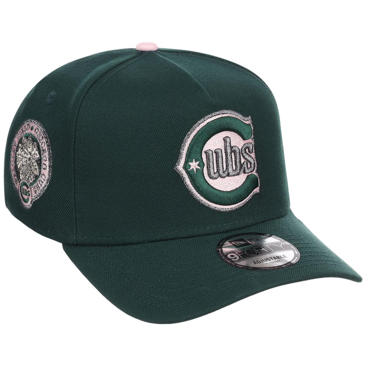 Chicago Cubs MLB Emerald Bloom New Era 9FORTY A-Frame