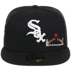 Chicago White Sox (Black/Black) Chicago Southside Crown the City New Era 59FIFTY