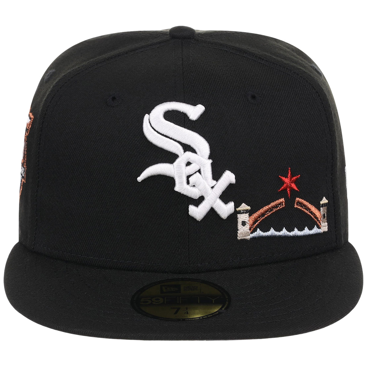 Chicago White Sox (Black/Black) Chicago Southside Crown the City New Era 59FIFTY