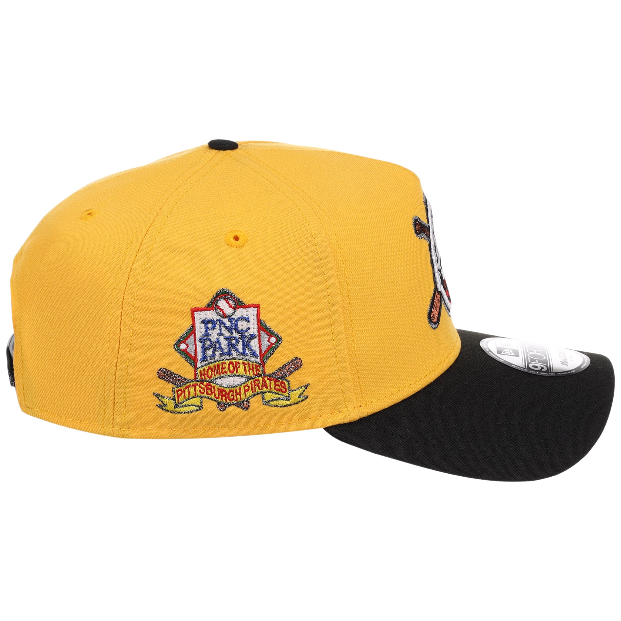 Pittsburgh Pirates MLB Flipmode 2.0 New Era 9FORTY A-Frame (Yellow/Black/Gray)