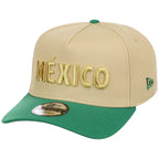 Mexico Independence Day - Crown the Country New Era 9FORTY (Gold/Kelly Green)