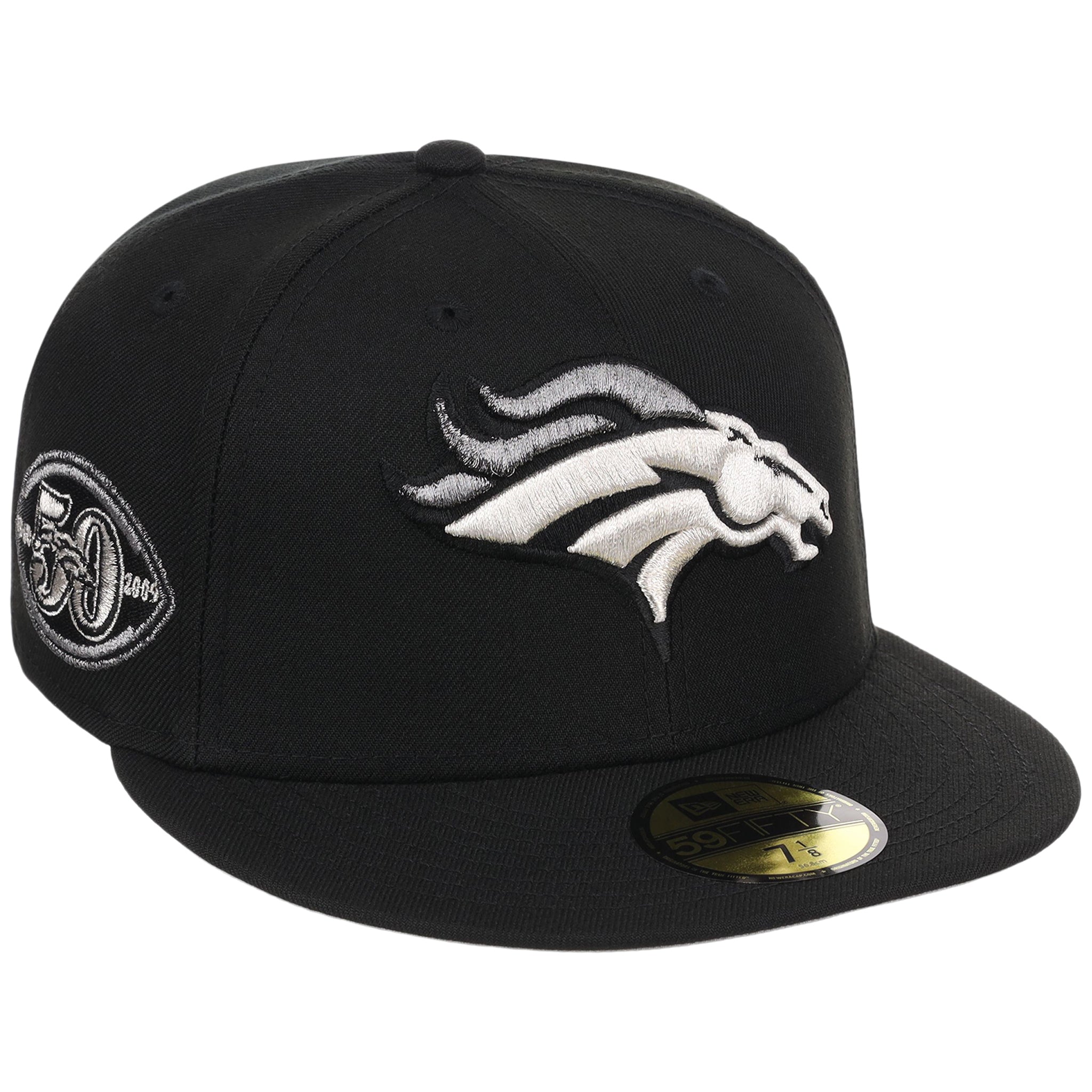 Denver Broncos NFL Liquid Titanium New Era 59FIFTY