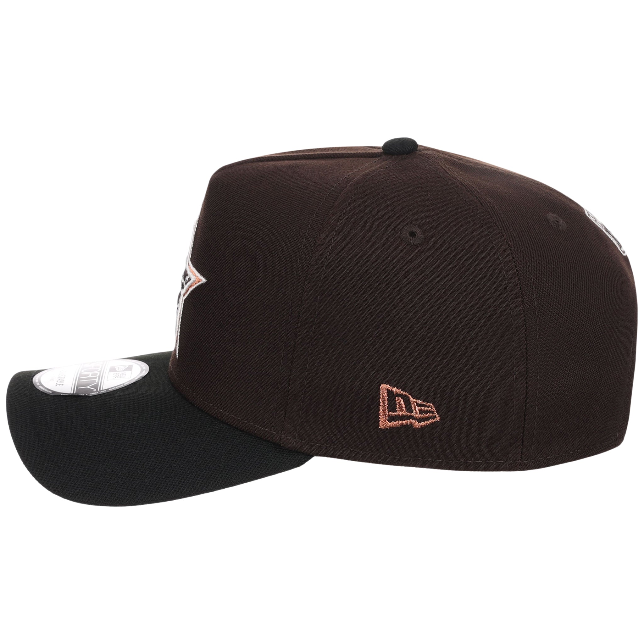 Dallas Cowboys Burnt Graphite Dallas Starhide New Era 9FORTY A-Frame