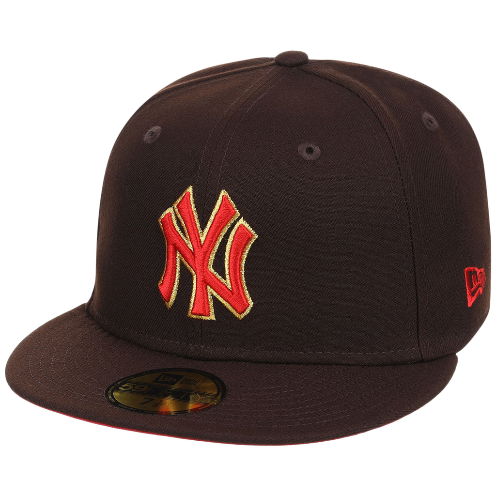 New York Yankees MLB Burnt Wood x Red New Era 59FIFTY – 4