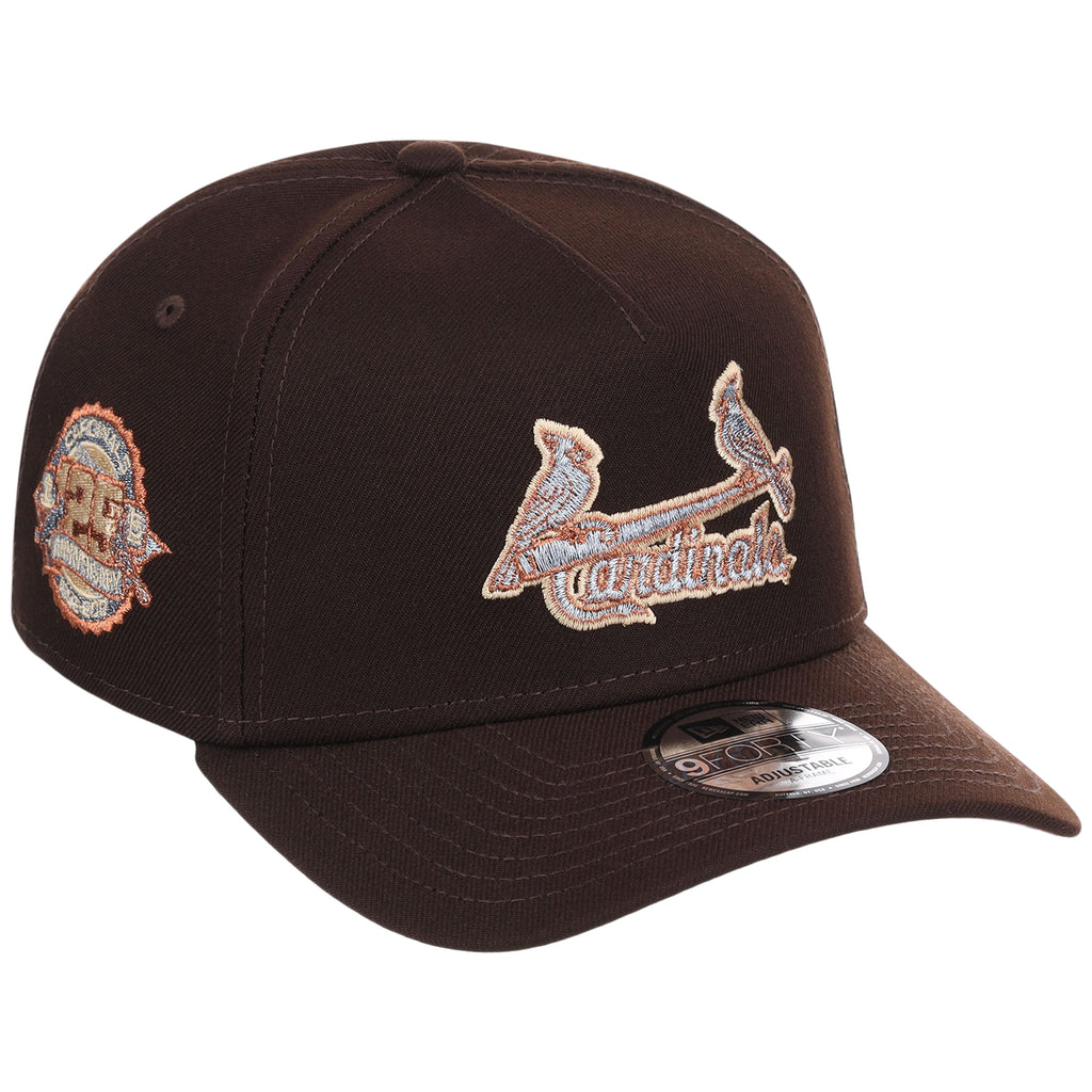 St. Louis Cardinals MLB Frosted Bark New Era 9FORTY A-Frame
