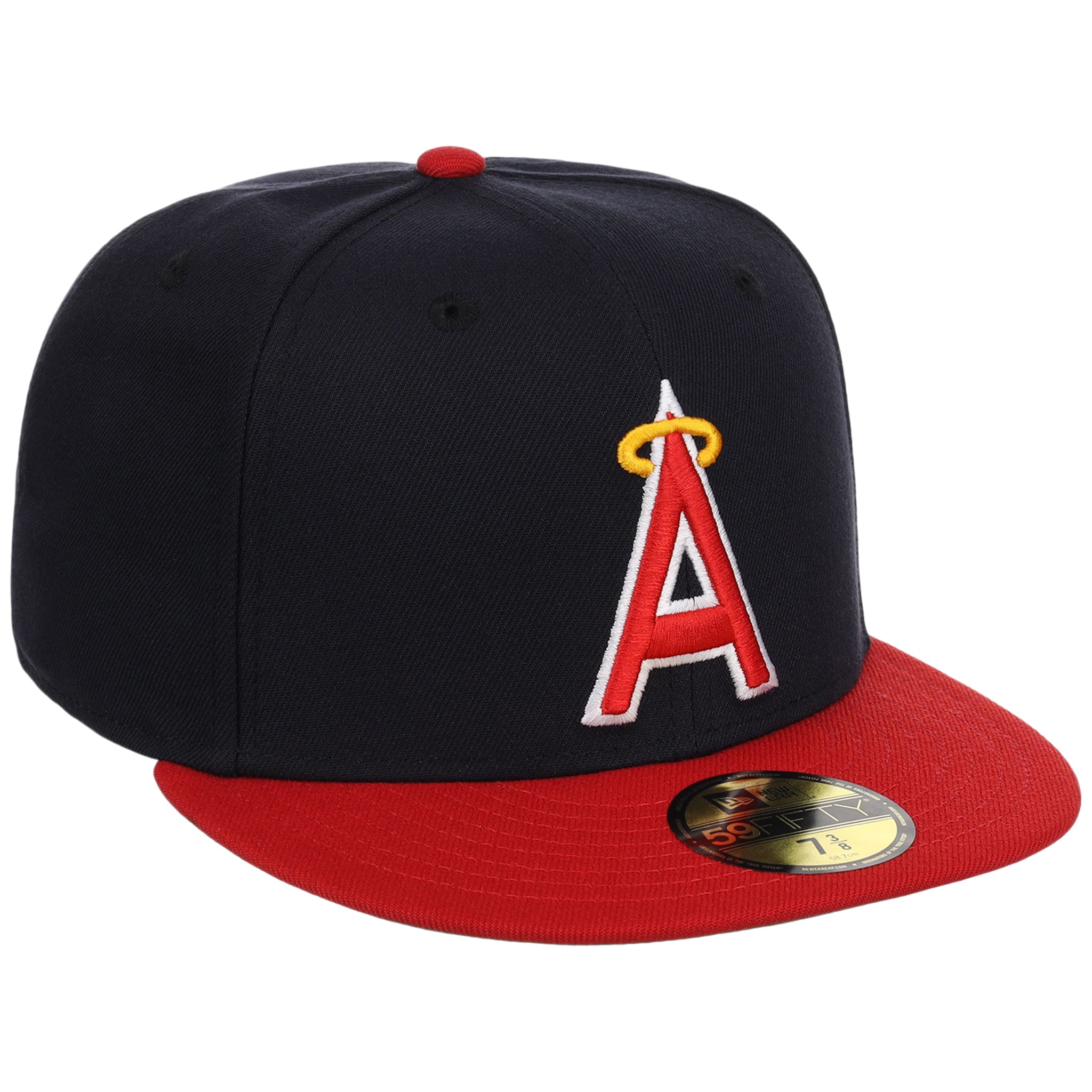 California Angels MLB Cooperstown Authentic Collection New Era 59FIFTY (Navy/Red)