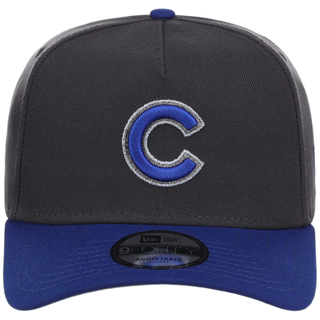 Chicago Cubs MLB Graphite x Royal FASHION CORE New Era 9FORTY A-Frame