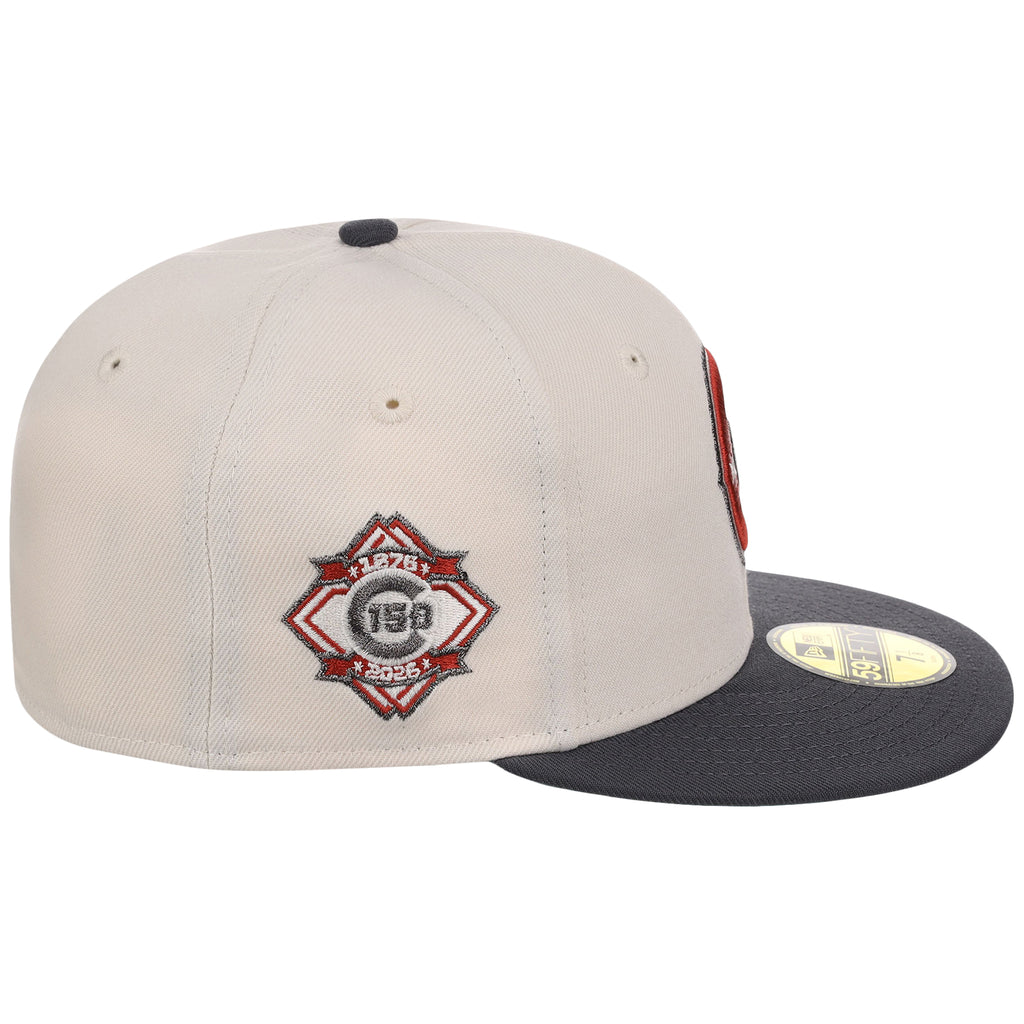 Chicago Cubs MLB Cream x Graphite New Era 59FIFTY – 3