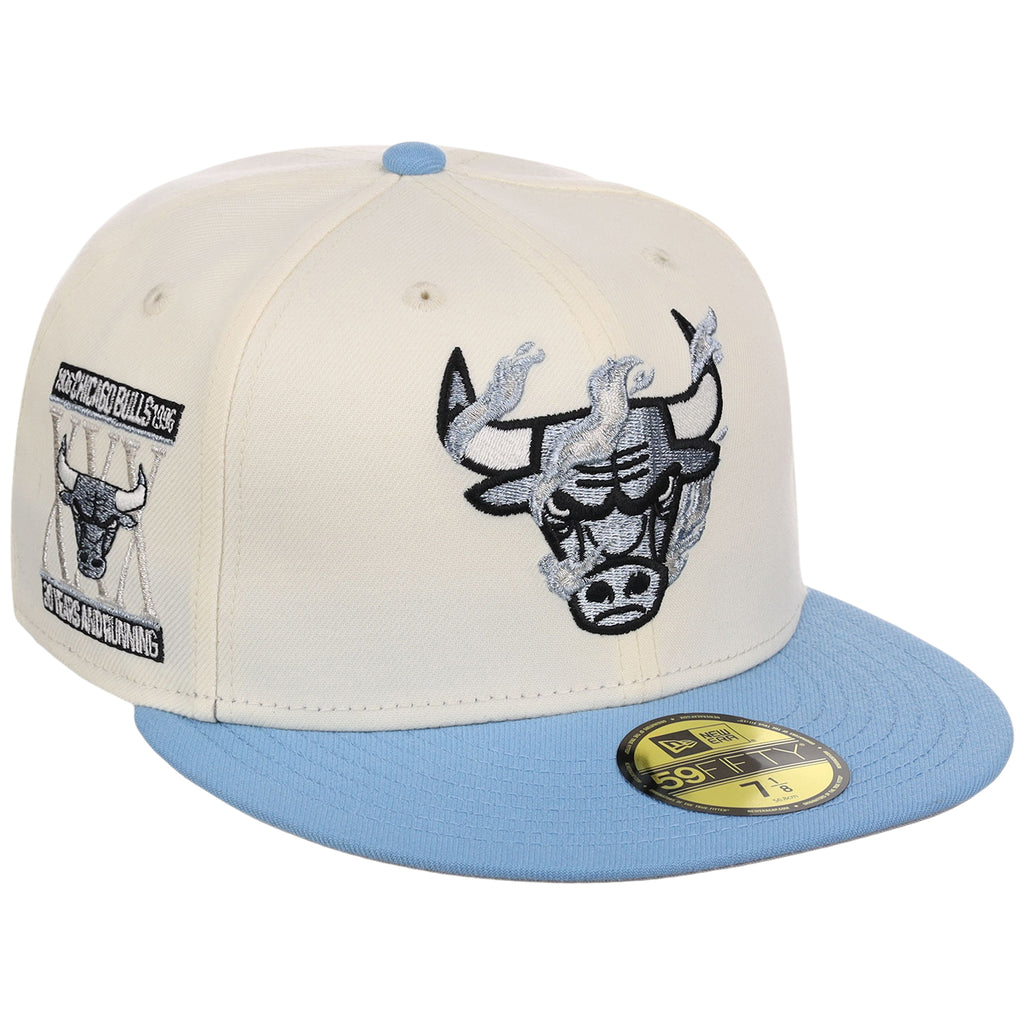 Chicago Bulls Chicago Sole New Era 59FIFTY (Chrome/Sky Blue)