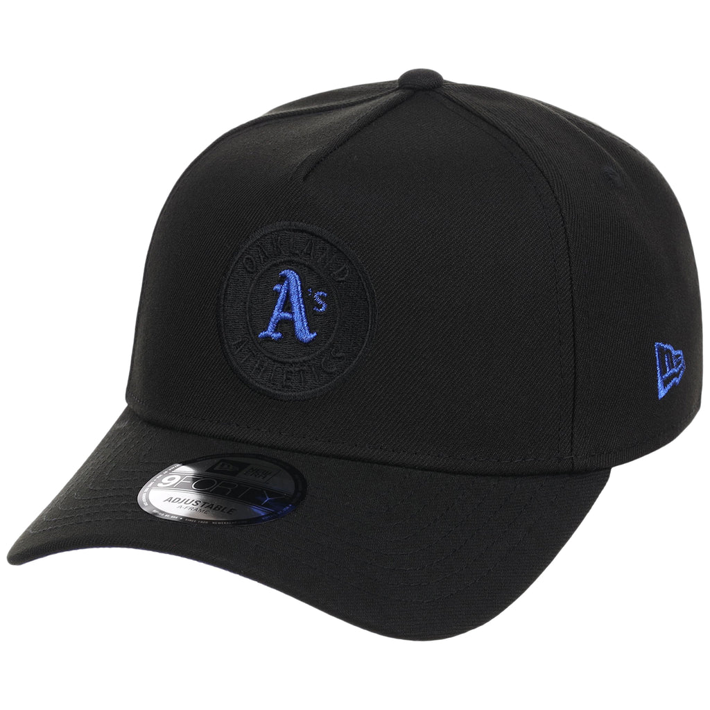 Oakland Athletics MLB Black x Royal FASHION CORE New Era 9FORTY A-Frame