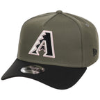 Arizona Diamondbacks MLB Olive x Black & Pink FASHION CORE New Era 9FORTY A-Frame