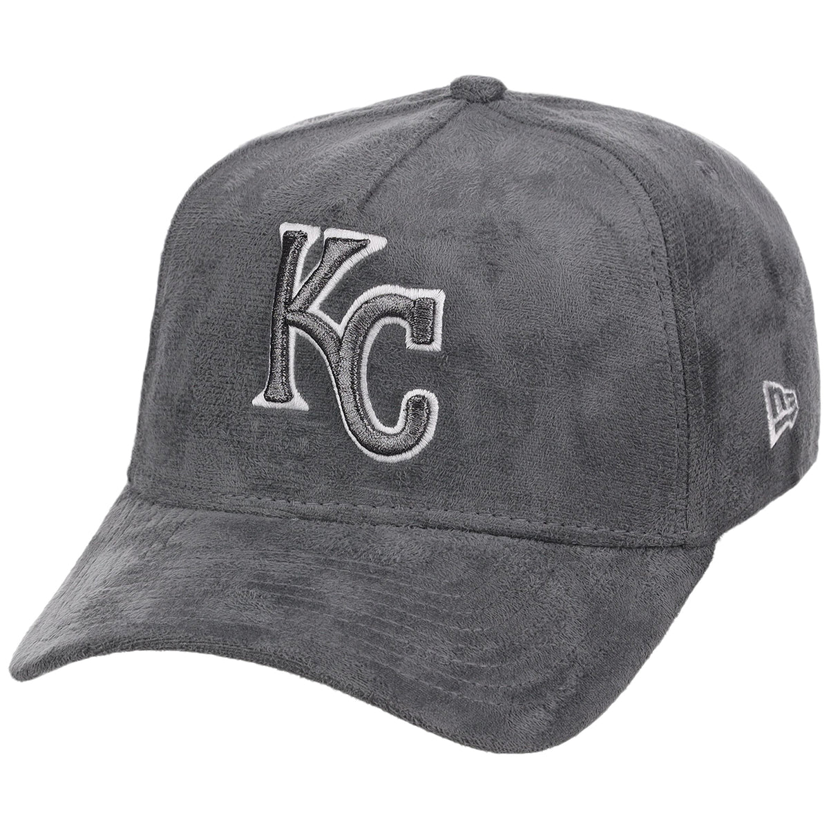 Kansas City Royals MLB Gray x Suede FASHION CORE New Era 9FORTY A-Frame