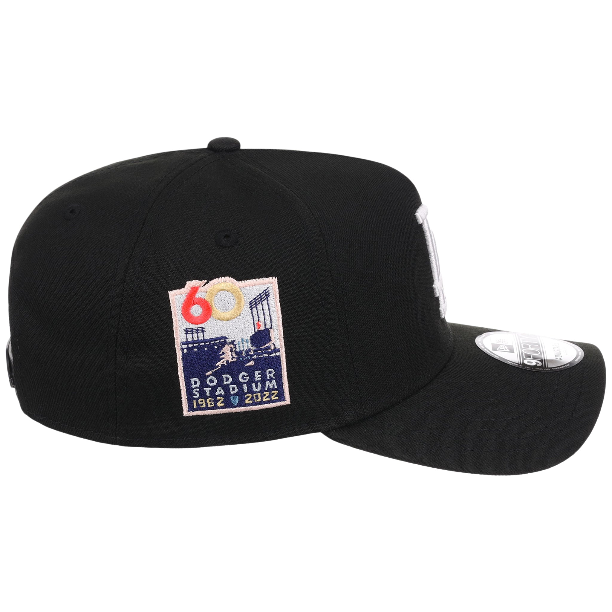 Los Angeles Dodgers MLB Black Dome New Era 9FORTY A-Frame