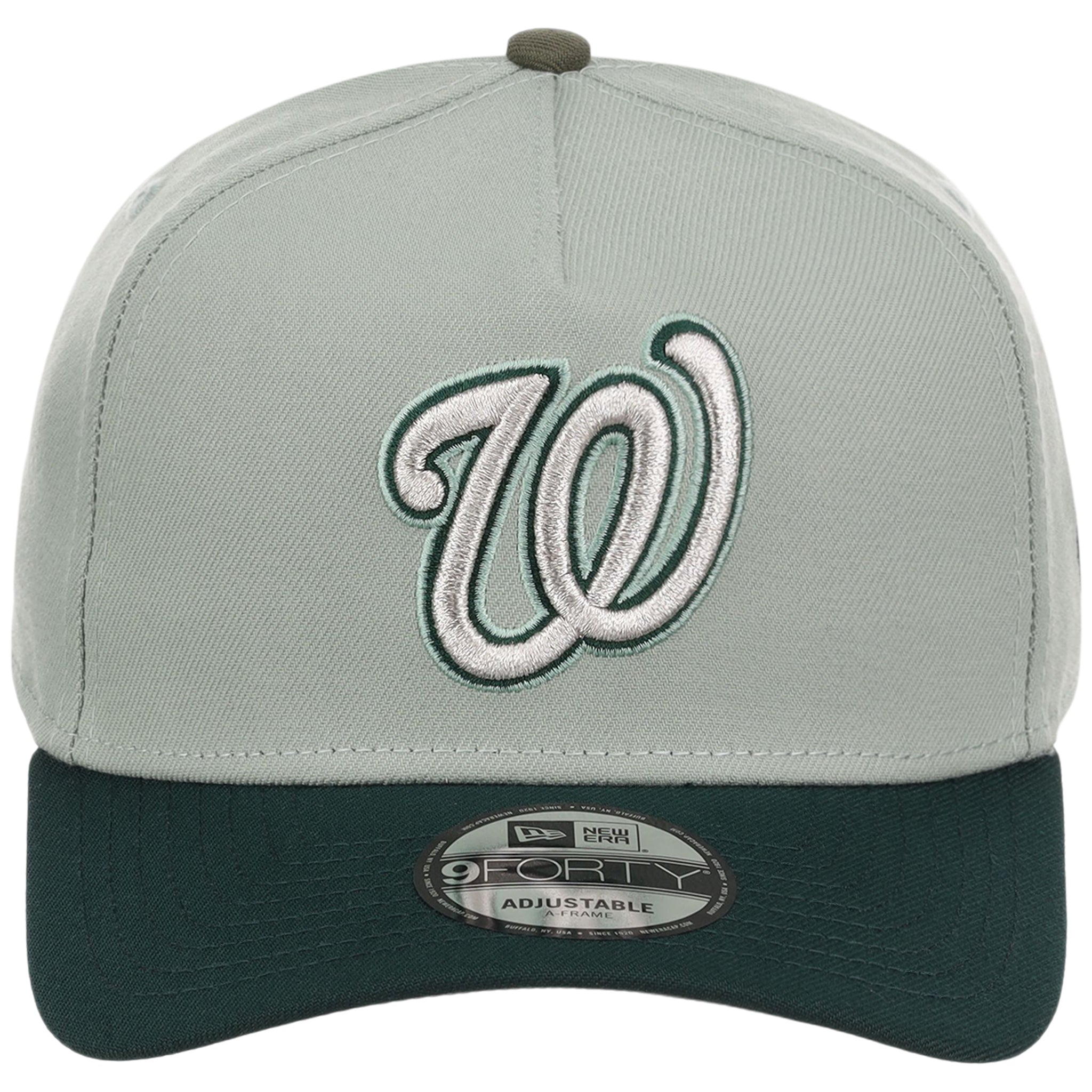 Washington Nationals MLB Everest x Dark Green FASHION CORE New Era 9FORTY A-Frame