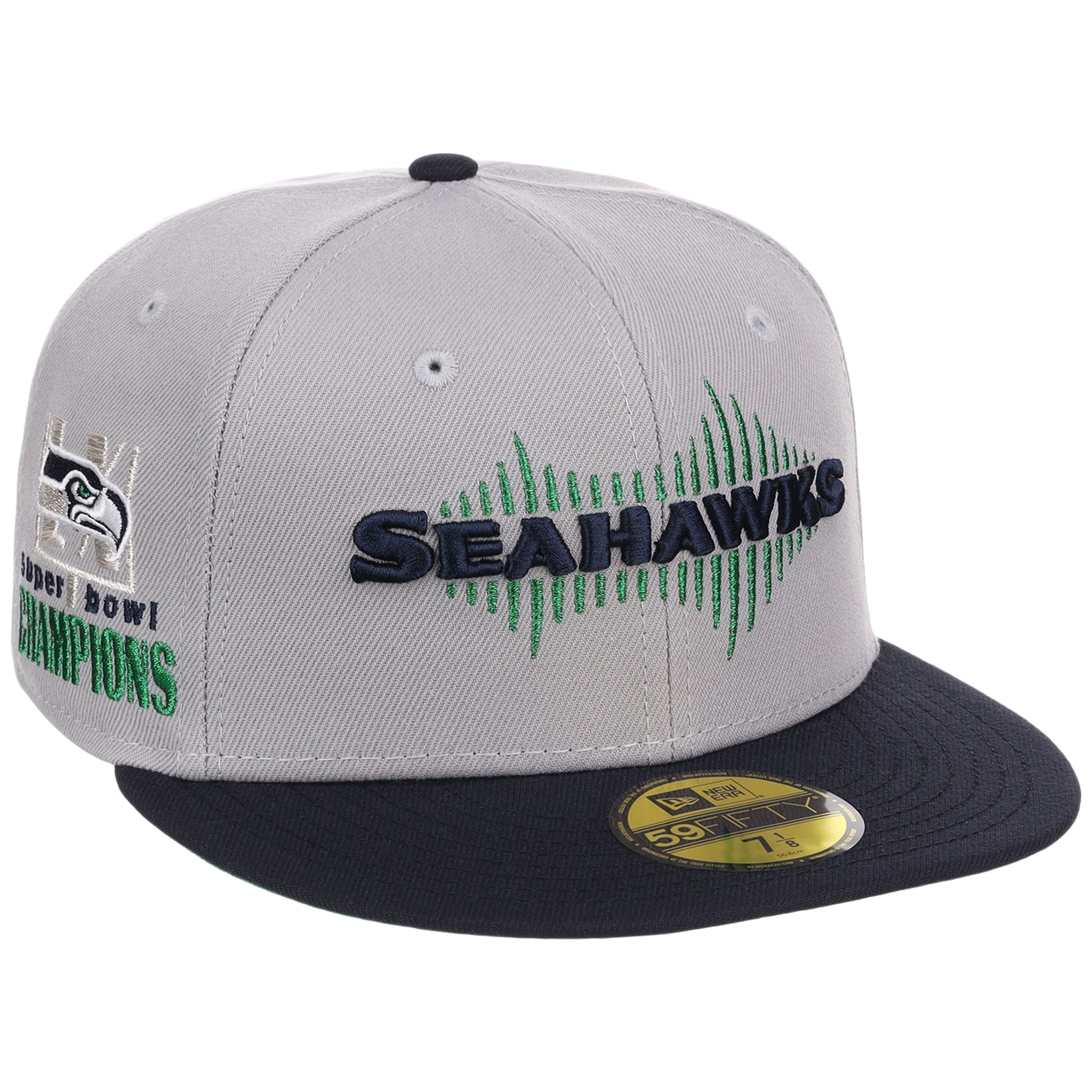Seattle Seahawks Seattle Variety Pack New Era 59FIFTY (Gray/Navy)