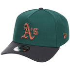 Oakland Athletics MLB Emerald Graphite New Era 9FORTY