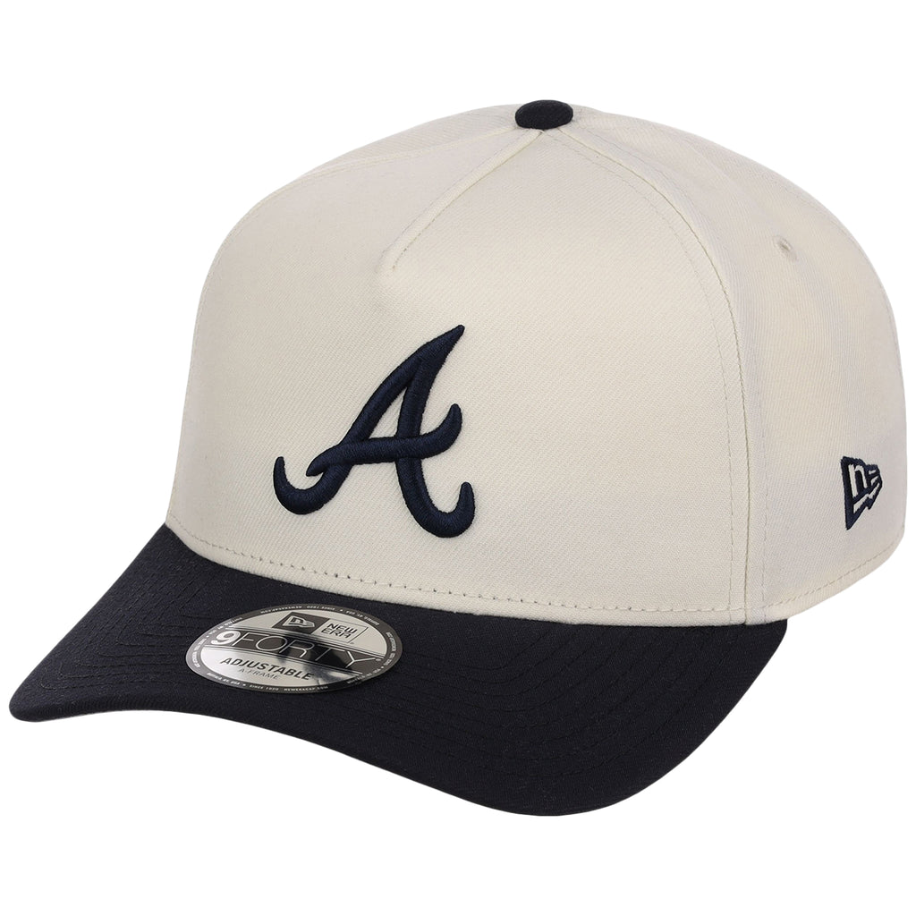Atlanta Braves MLB Chrome OTC New Era 9FORTY A-Frame