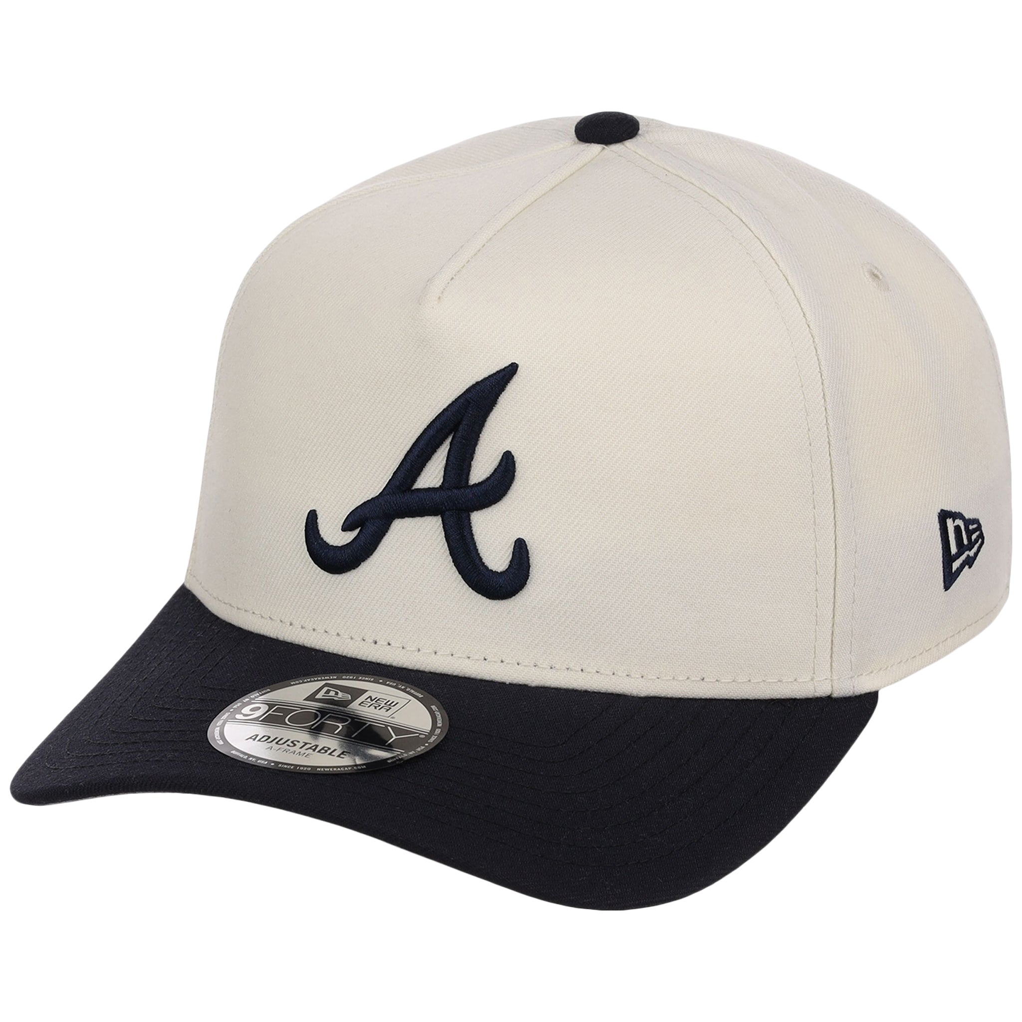 Atlanta Braves MLB Chrome OTC New Era 9FORTY A-Frame