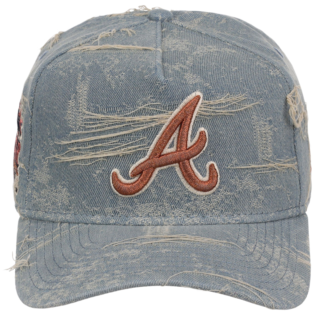 Atlanta Braves MLB Oxidized Denim New Era 9FORTY A-Frame