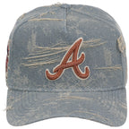 Atlanta Braves MLB Oxidized Denim New Era 9FORTY A-Frame