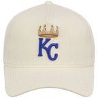 Kansas City Royals MLB Chrome Cord FASHION CORE New Era 9FORTY A-Frame