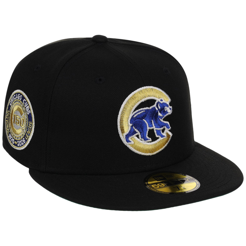 Chicago Cubs Northside Chicago Crown the City New Era 59FIFTY (Black/Black)