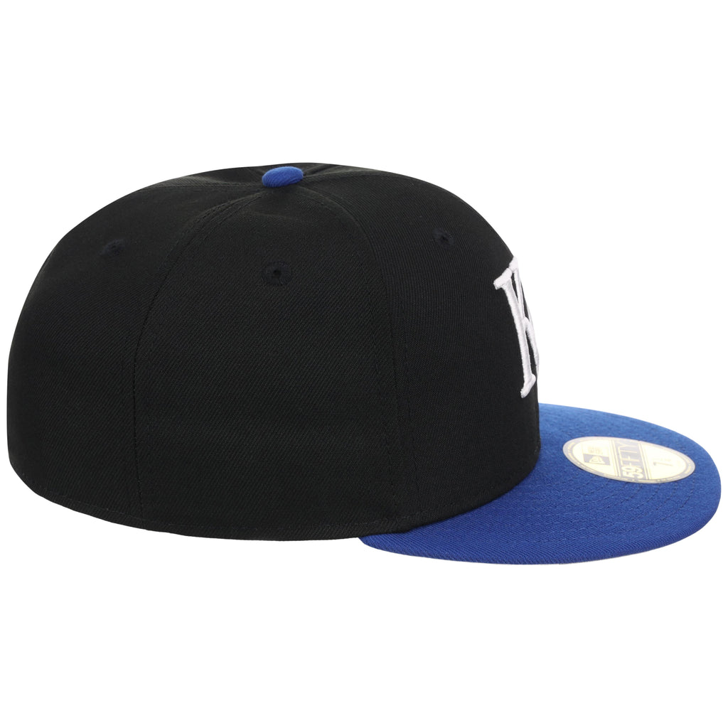 Kansas City Royals MLB Cooperstown Authentic Collection New Era 59FIFTY (Black/Royal)