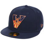 Arizona Diamondbacks Phoenix Crown the City New Era 59FIFTY (Navy/Navy)