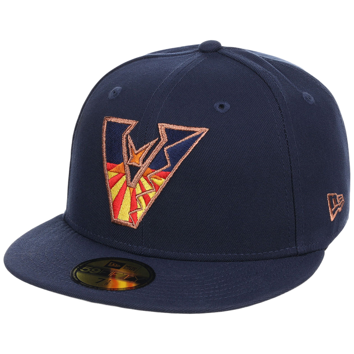 Arizona Diamondbacks Phoenix Crown the City New Era 59FIFTY (Navy/Navy)