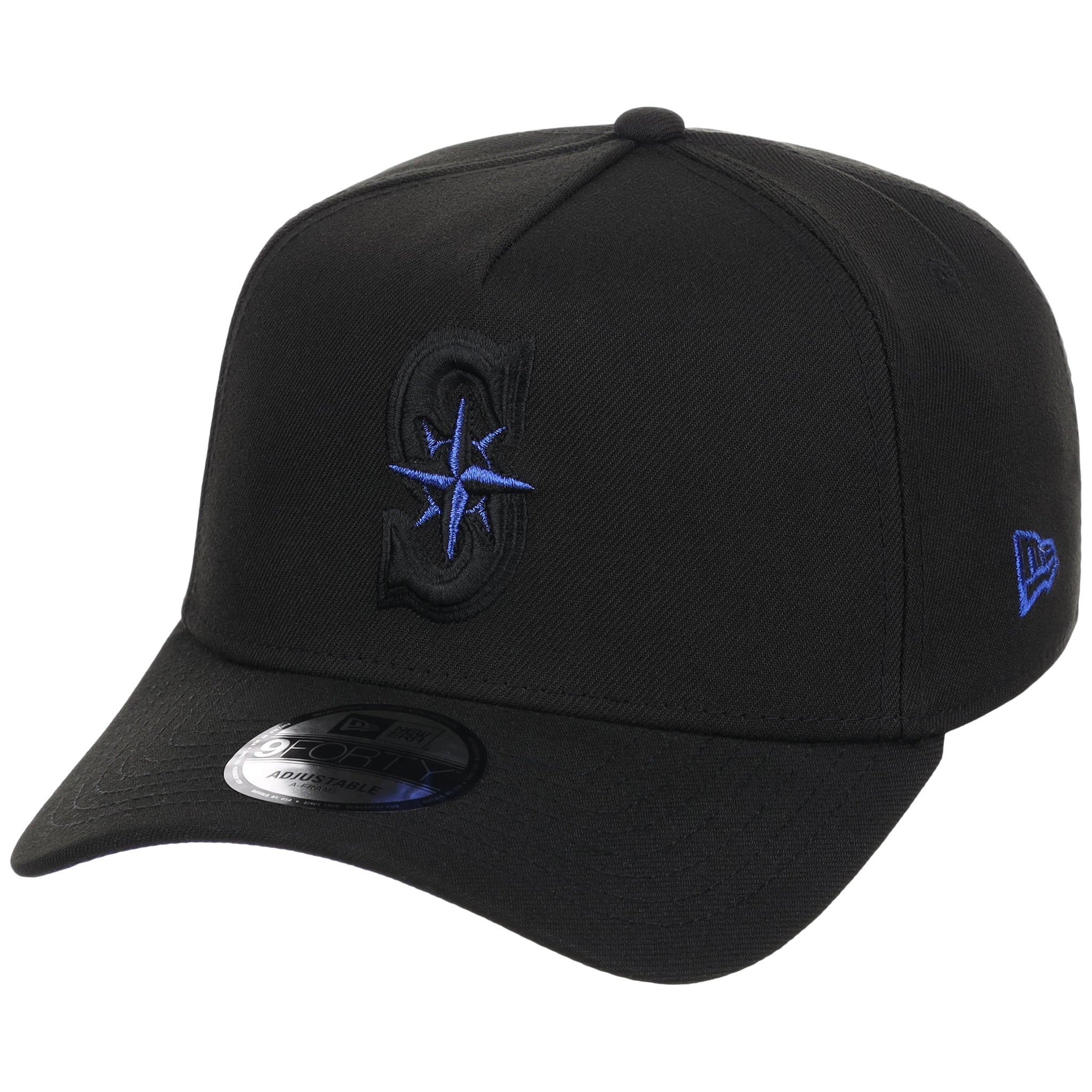 Seattle Mariners MLB Black x Royal FASHION CORE New Era 9FORTY A-Frame