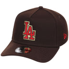 Los Angeles Dodgers MLB Burnt Wood FASHION CORE New Era 9FORTY A-Frame